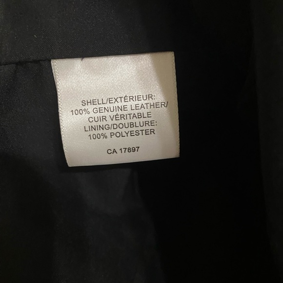 NWT Banana Republic Monogram Leather Peplum Top size 4 - Picture 11 of 11